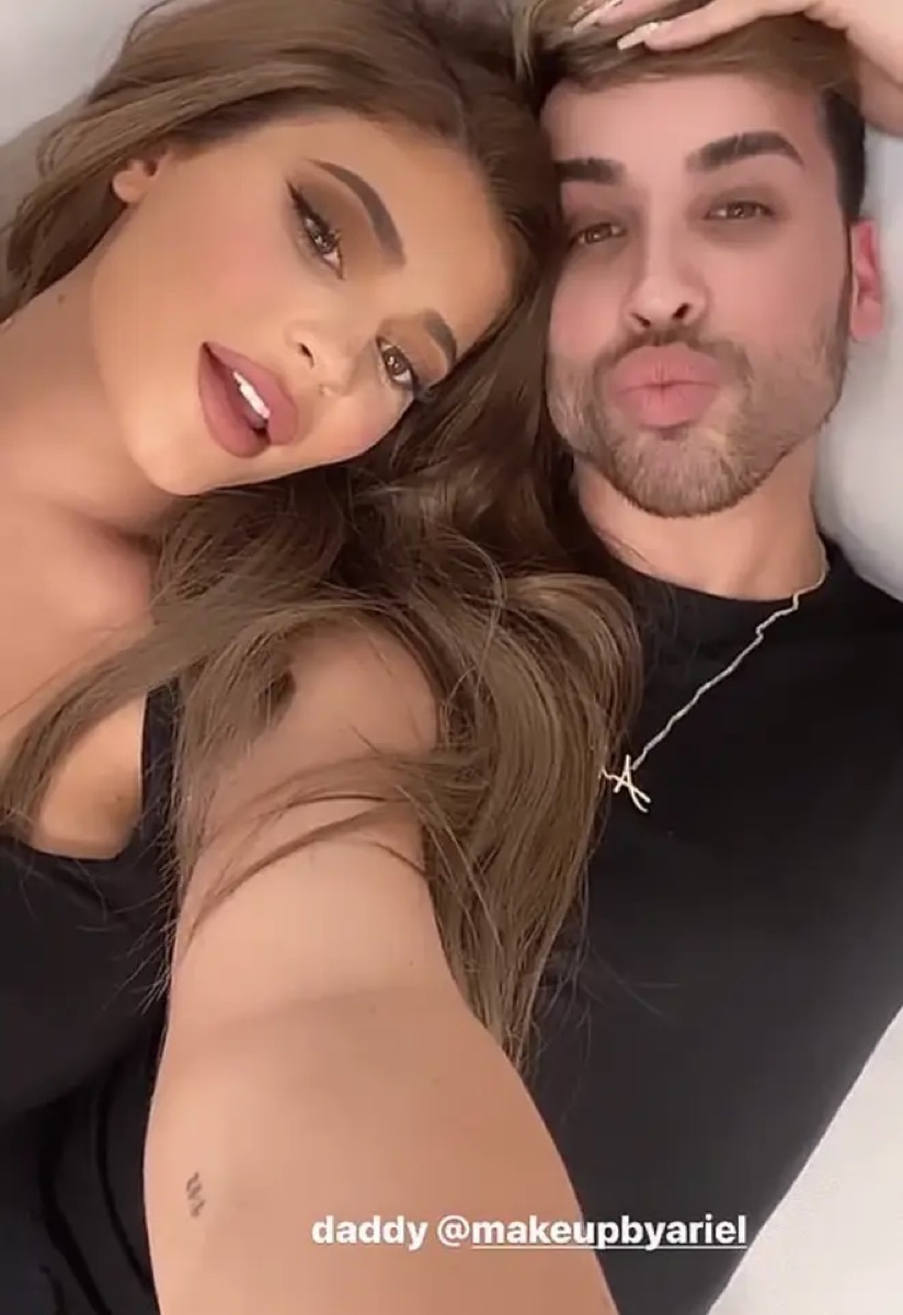 Kylie Jenner tattoos: clear image of Kylie’s Stormi birth-time tattoo, reading 4:43 on her forearm