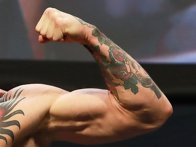 Conor McGregor tattooed arm