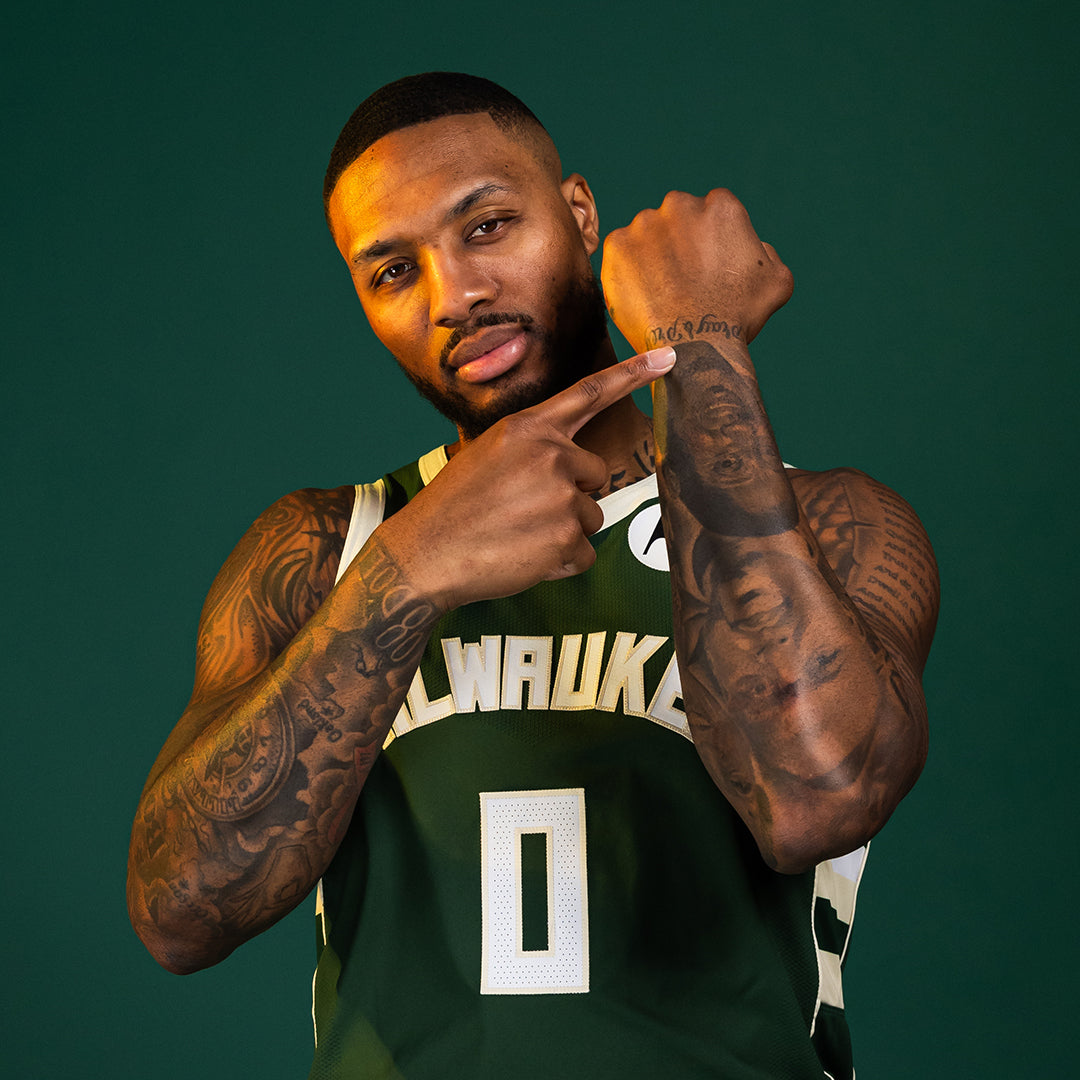 Damian Lillard wrist and arm tattoos