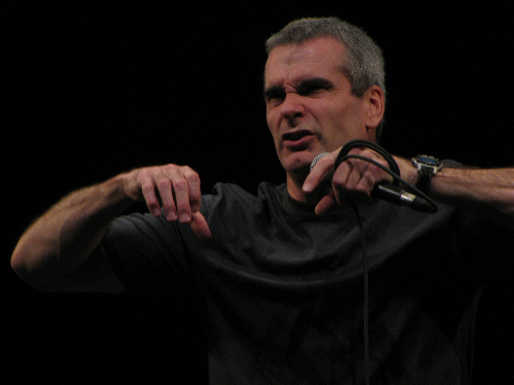 Henry Rollins Bronson arm tattoos