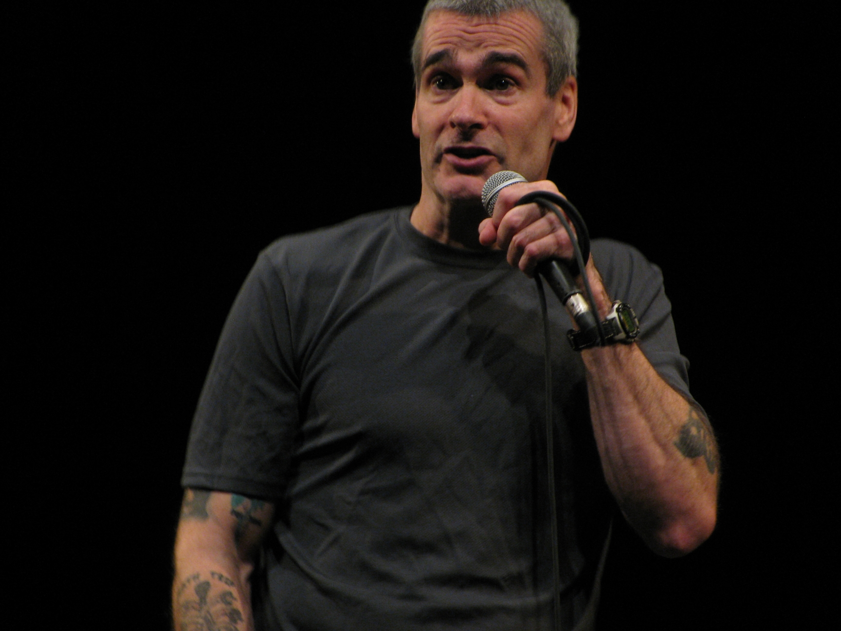 Henry Rollins Bronson sleeve tattoos