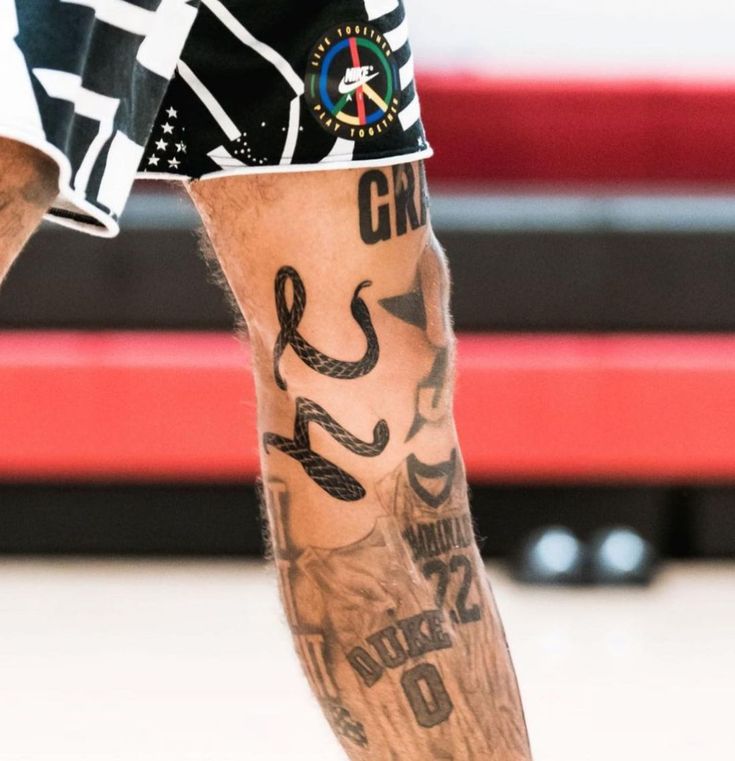 Jayson Tatum tattoo detail 3