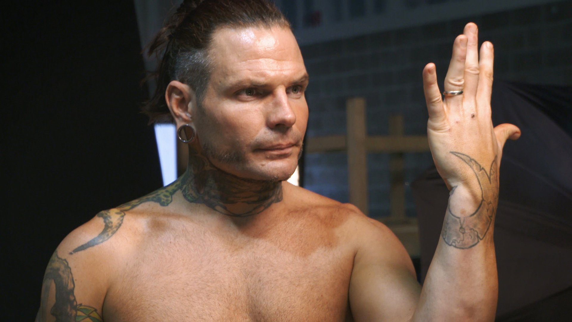 Jeff Hardy wrist tattoo