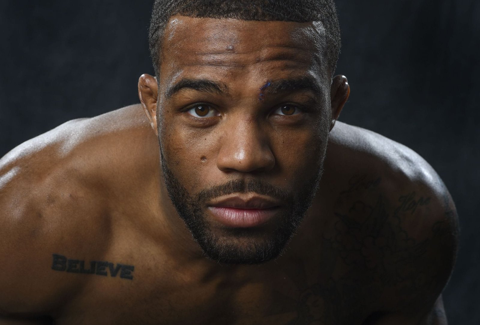 Jordan Burroughs tattoo lettering