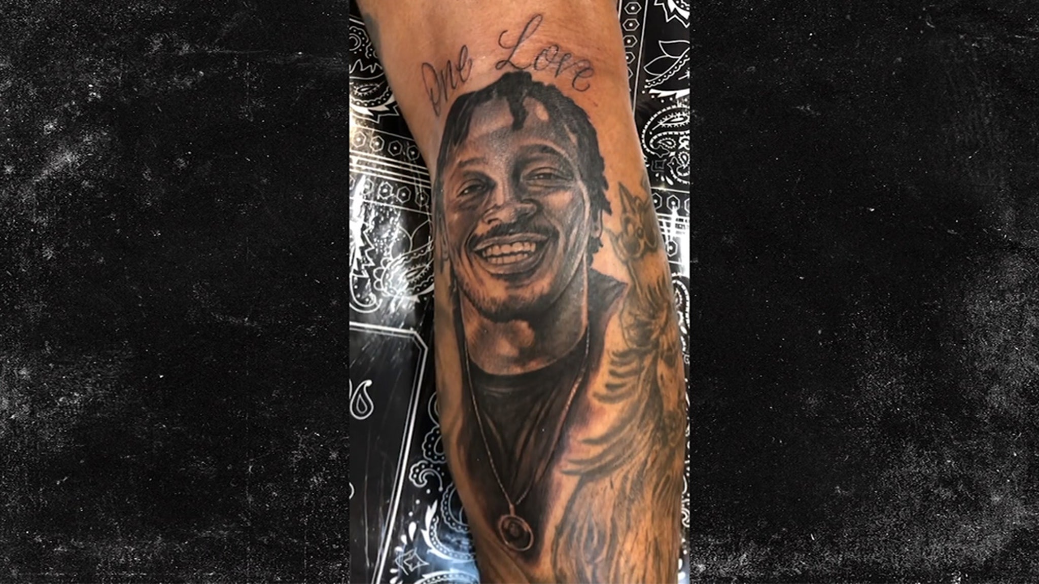 Kareem Jackson tattoo detail