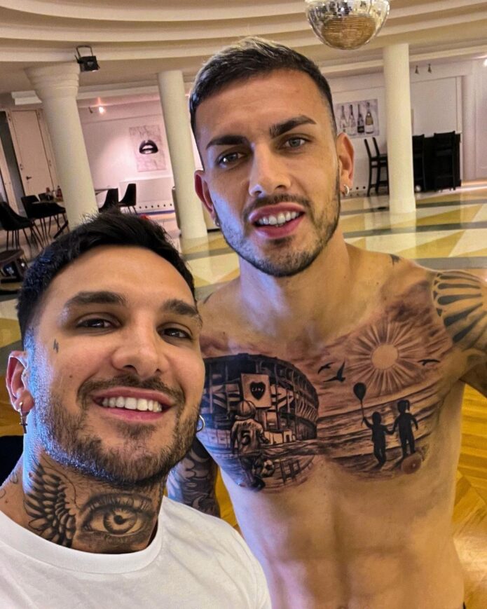 Leandro Paredes tattoos