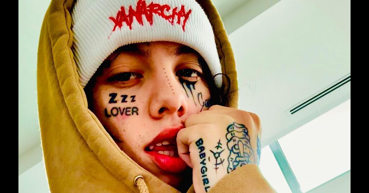 Lil Xan Baby Girl hand tattoo
