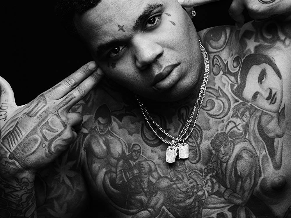 Kevin Gates teardrop face tattoos