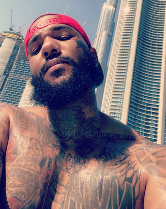 The Game forearm and arm tattoos