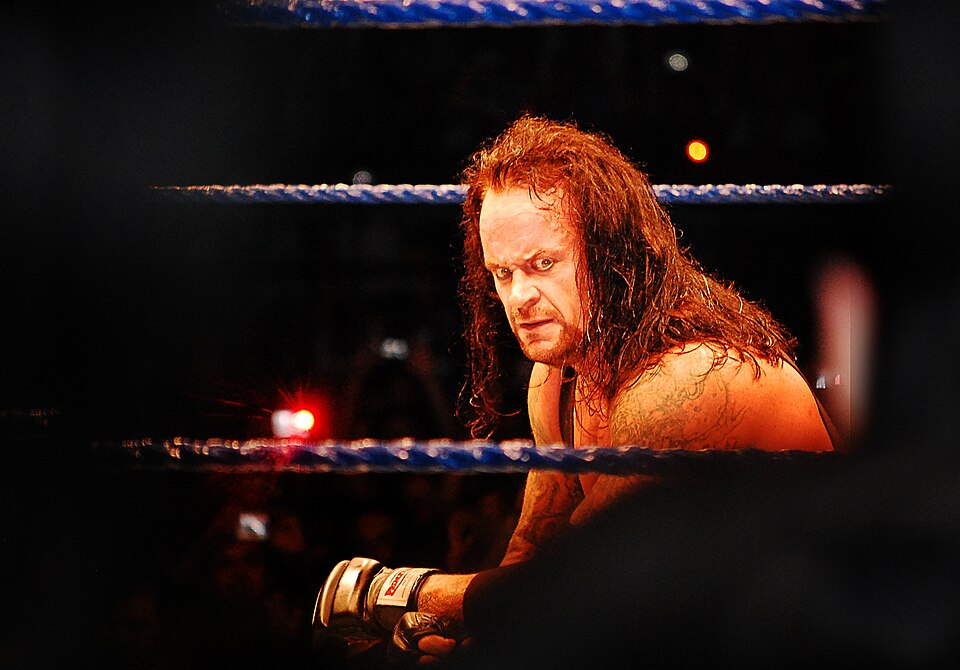 The Undertaker shoulder tattoo