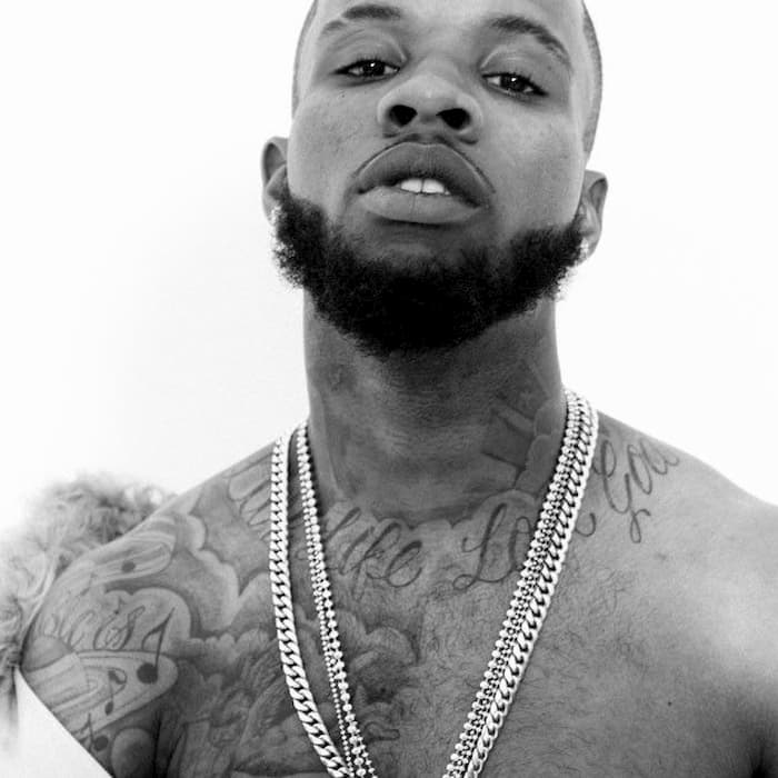 Tory Lanez live portrait tattoos