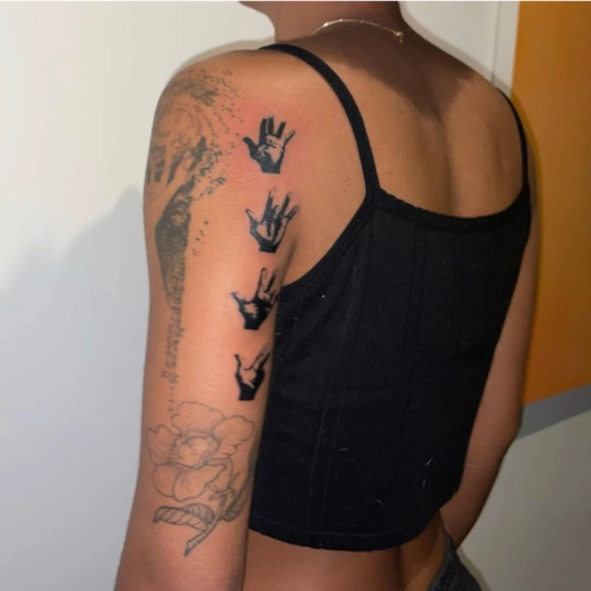 Willow Smith arm tattoos